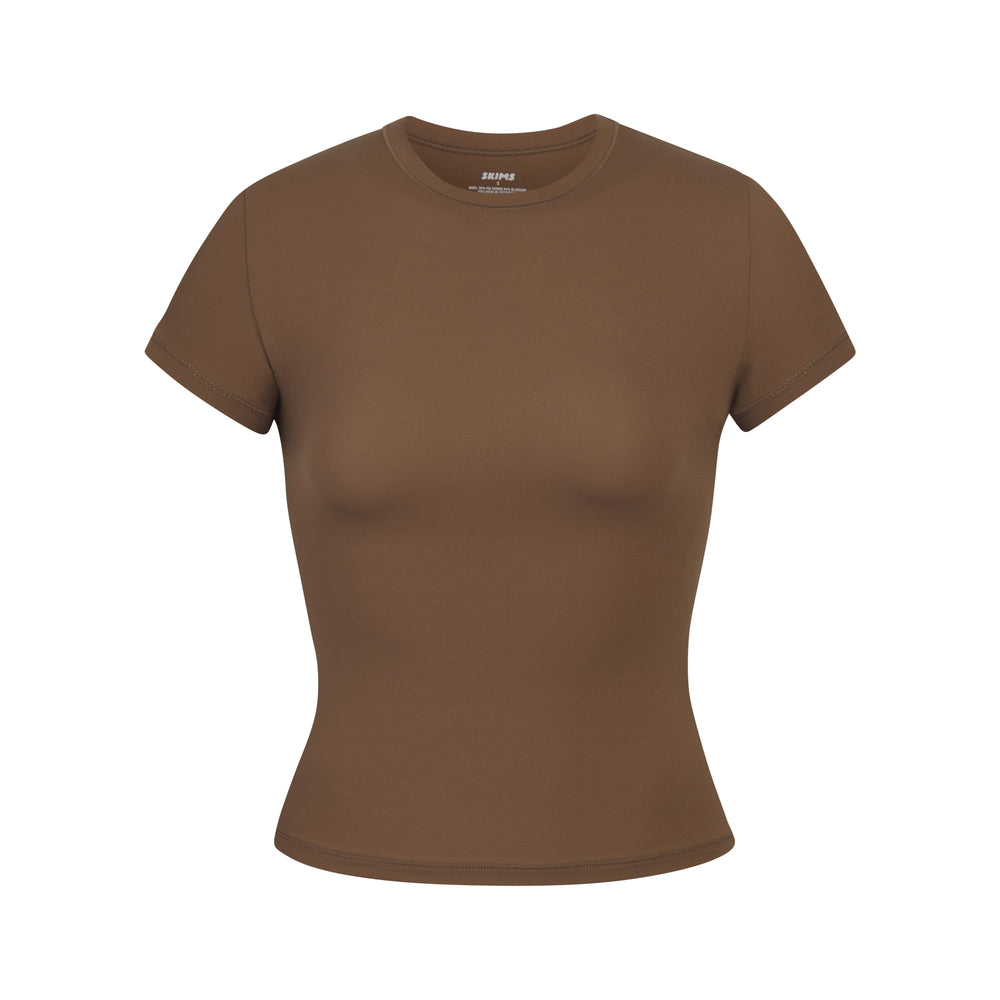 Skims FITS EVERYBODY T-shirt Abrikoos | CKT-632704