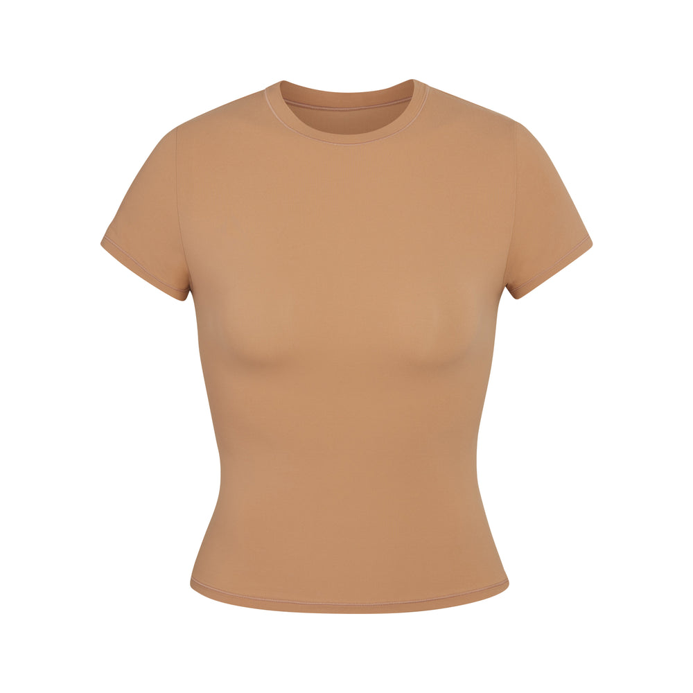Skims FITS EVERYBODY T-shirt Abrikoos | TJQ-640781