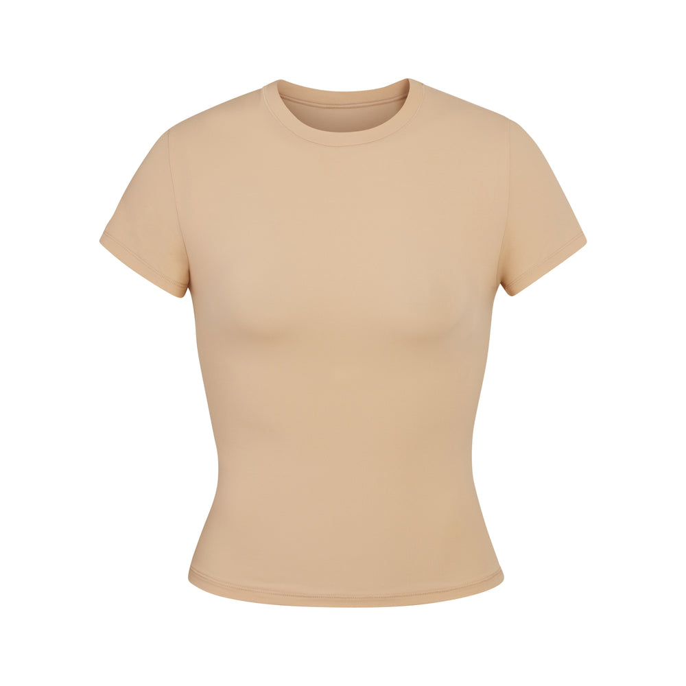 Skims FITS EVERYBODY T-shirt Beige | SDZ-870429