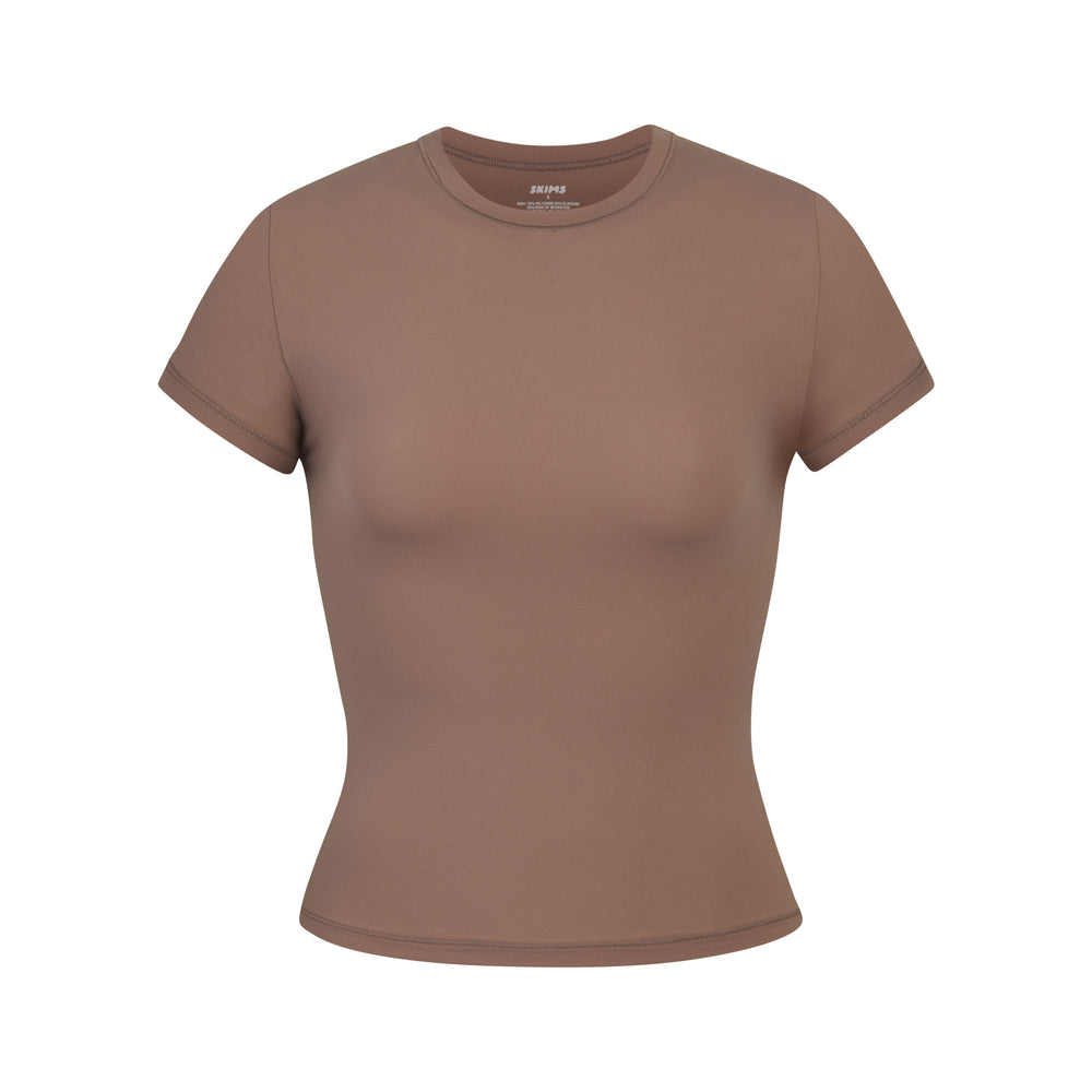 Skims FITS EVERYBODY T-shirt Bruin | TEA-640813