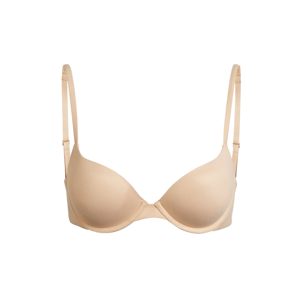 Skims FITS EVERYBODY T-shirt Push Up Bra Beige | DUW-579623