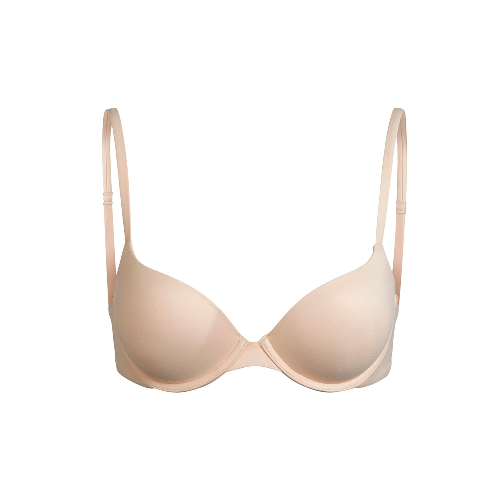 Skims FITS EVERYBODY T-shirt Push Up Bra Beige | FUA-504618