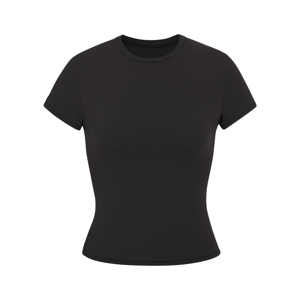 Skims FITS EVERYBODY T-shirt Zwart | HYO-214870