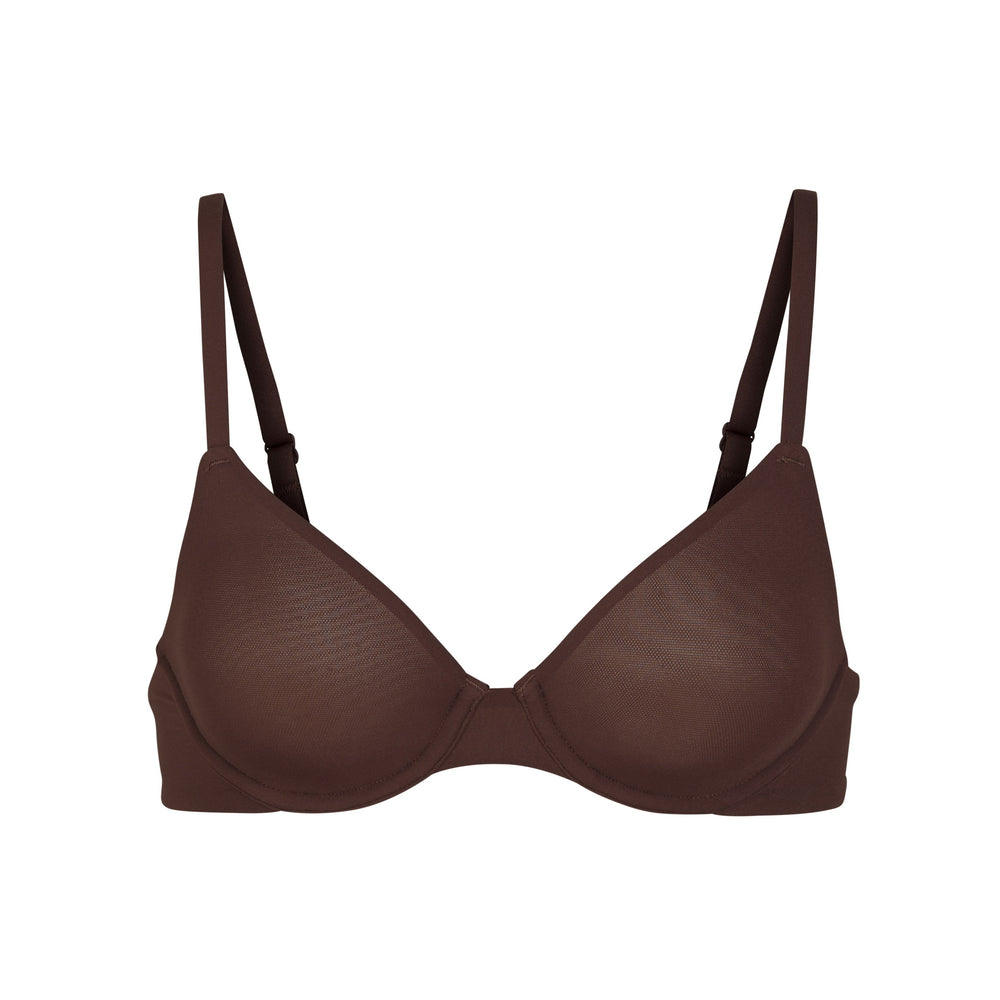 Skims FITS EVERYBODY UNLINED Underwire Bra Chocola | PEO-214078