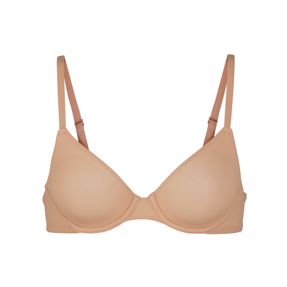 Skims FITS EVERYBODY UNLINED Underwire Bra Beige | TIX-946825