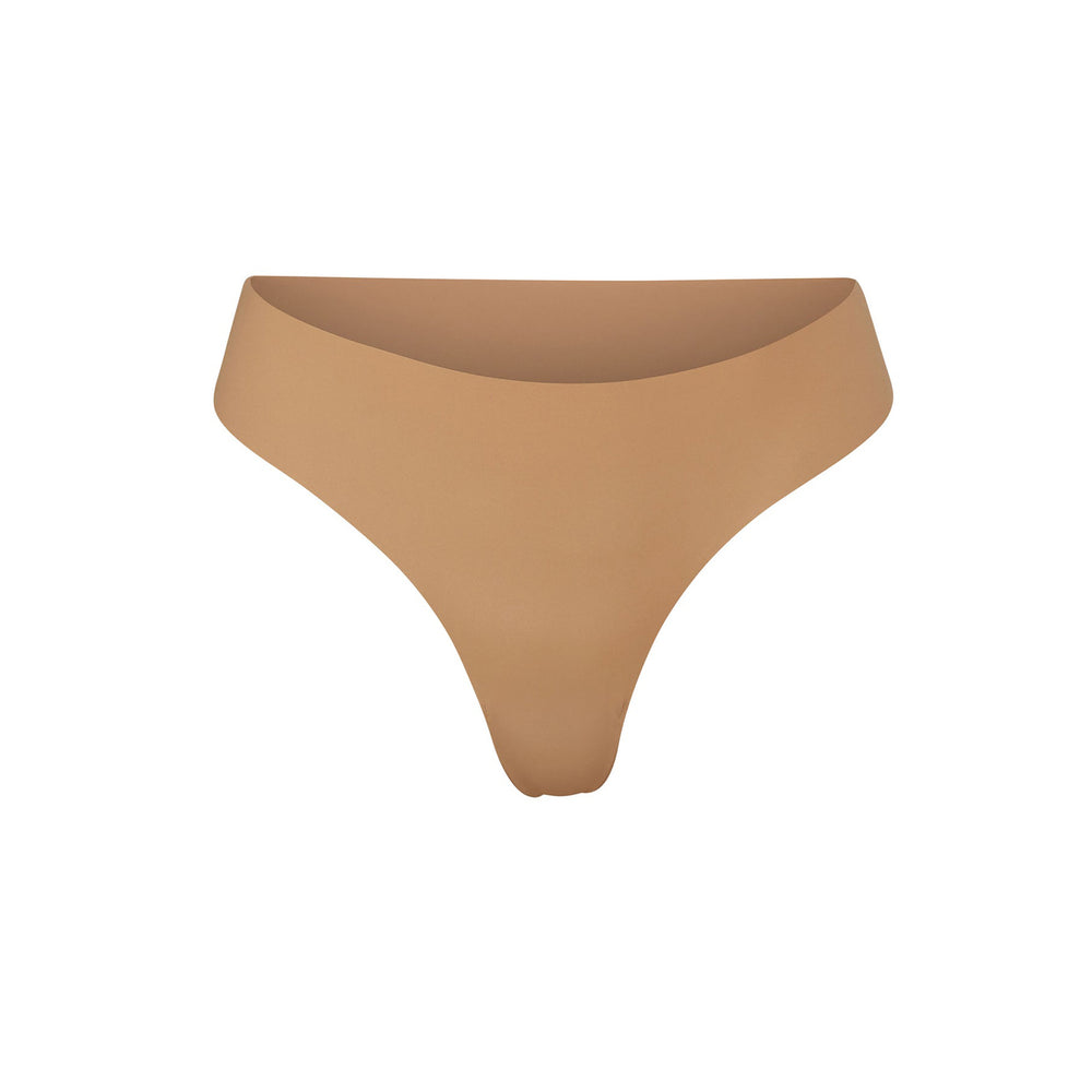 Skims FREE CUT MID WAIST Thong Beige | OIP-159276
