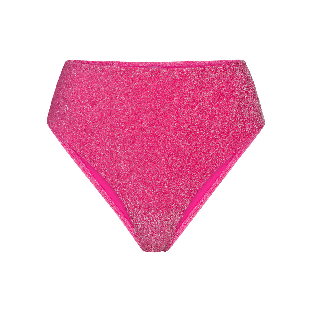 Skims GLITTER SWIM MID WAIST BOTTOM Two Pieces Roze | IWD-831620