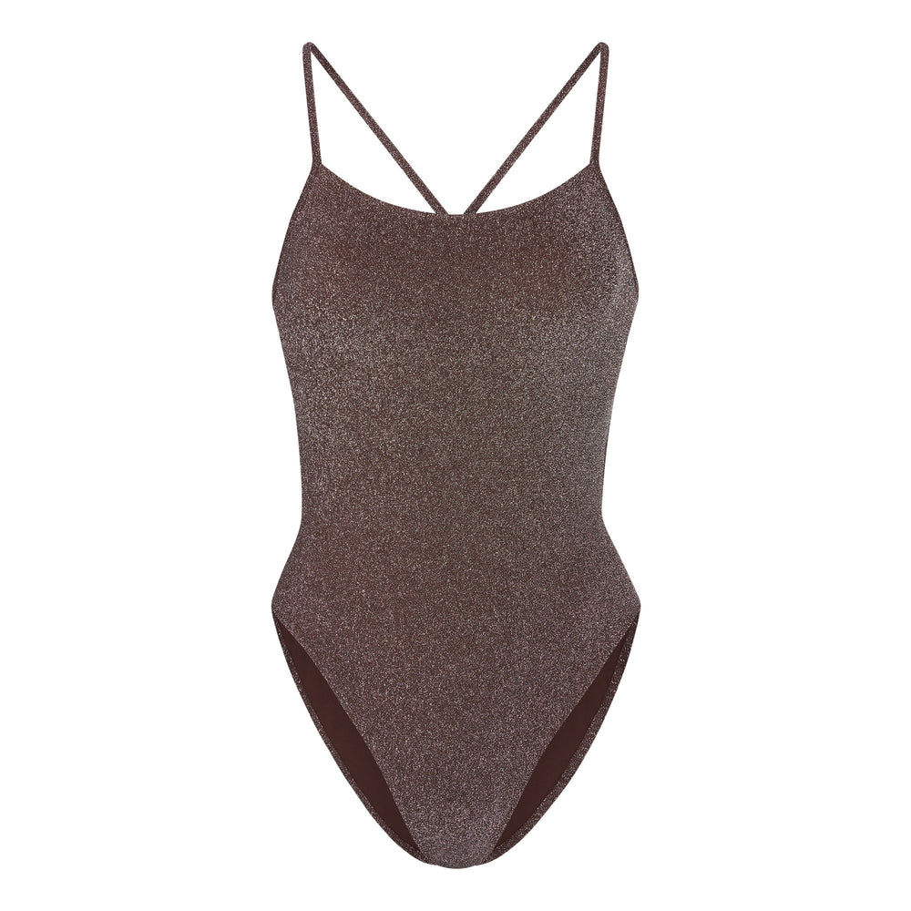 Skims GLITTER SWIM One Piece Chocola | JLC-310628