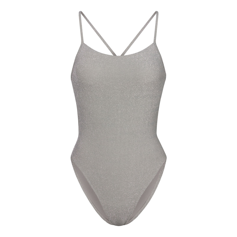 Skims GLITTER SWIM One Piece Grijs | CAK-973562