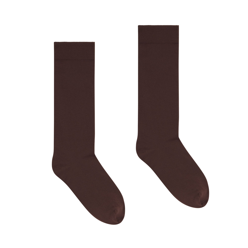 Skims HOSIERY CREW Sokken Chocola | QYU-576390
