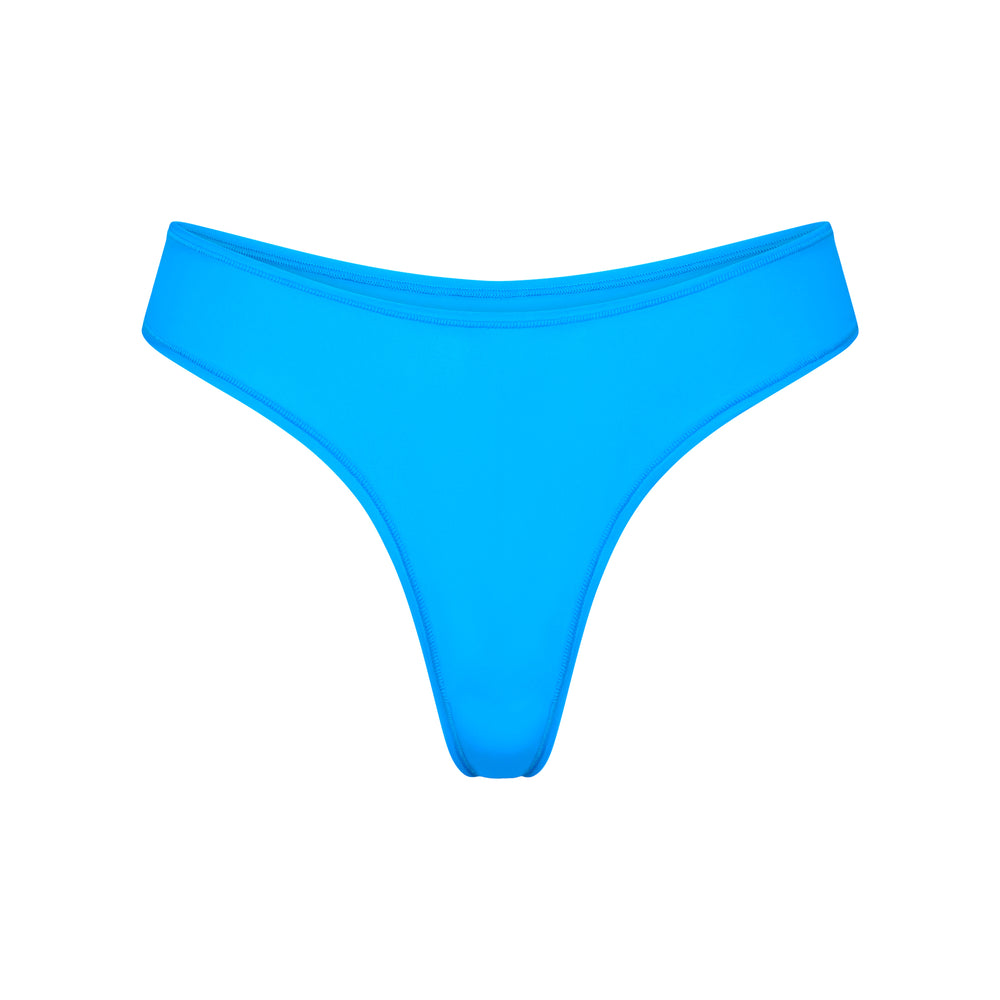Skims JELLY SHEER DIPPED Thong Blauw | NYO-850473
