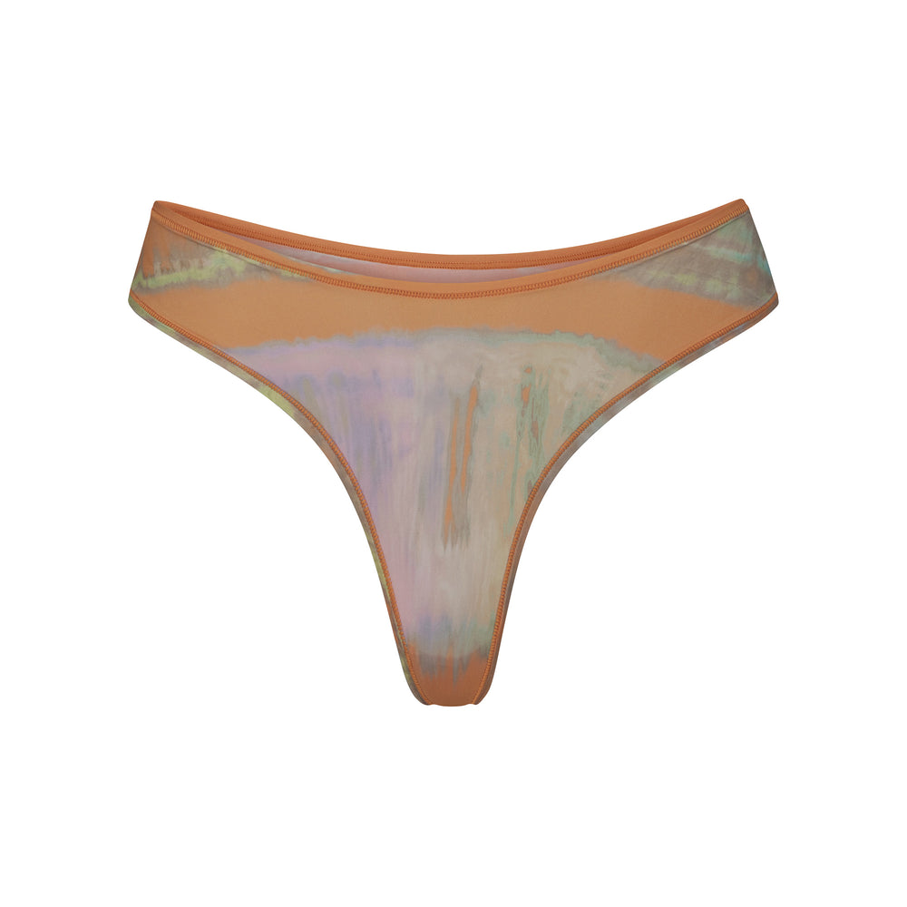 Skims JELLY SHEER DIPPED Thong Bruin | NGS-728054