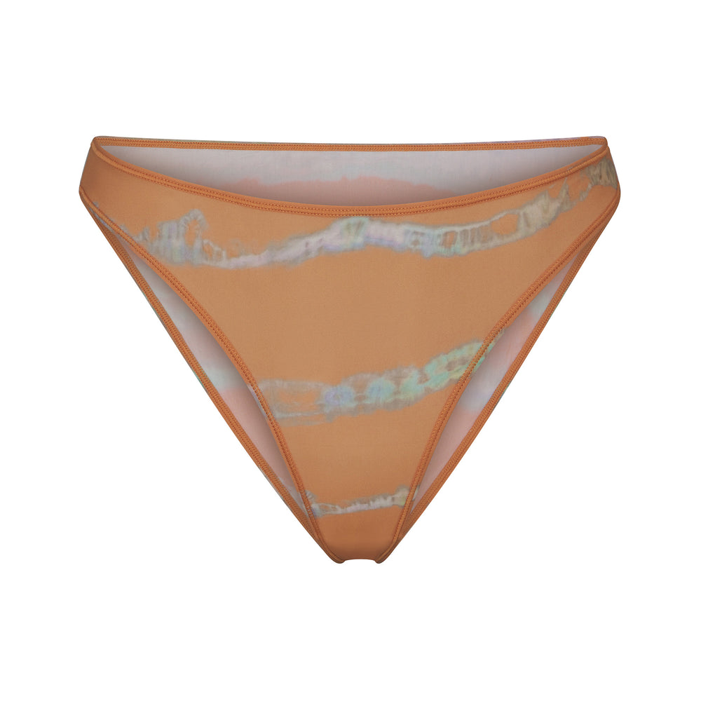 Skims JELLY SHEER HIGH CUT Bikini Bruin | CUH-574238