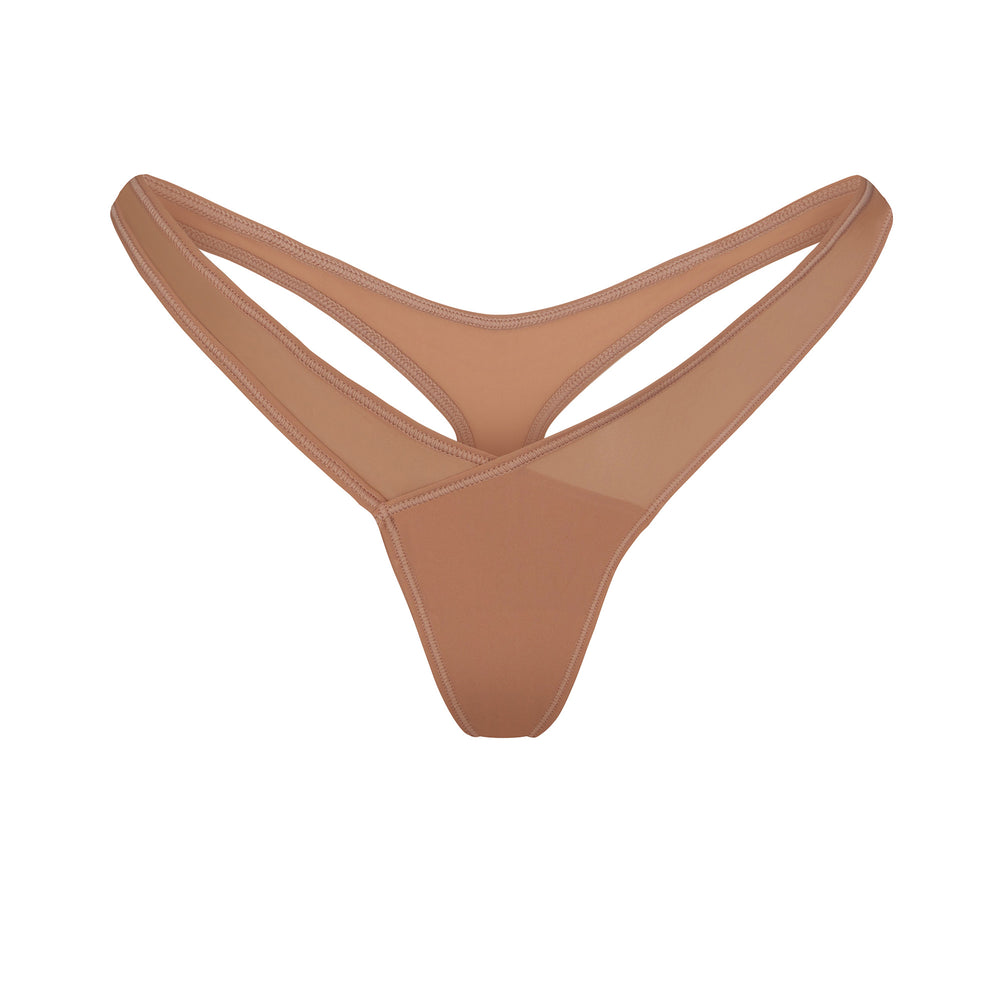 Skims JELLY SHEER HIGH CUT Thong Abrikoos | FEO-506482