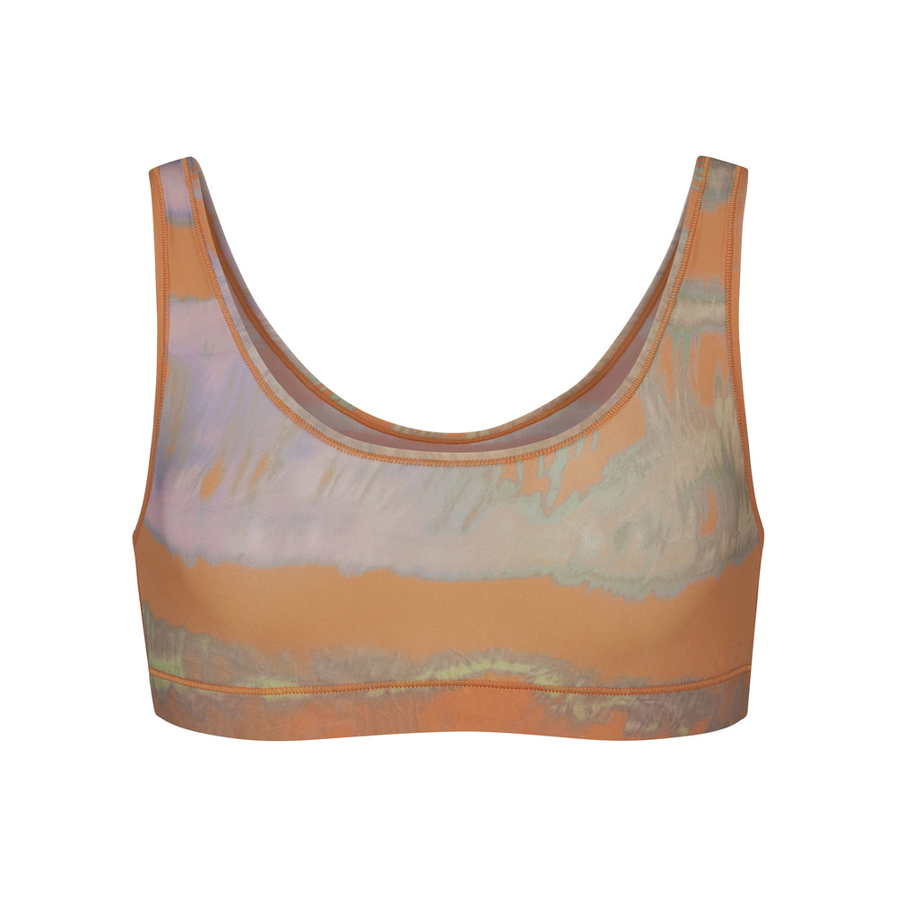 Skims JELLY SHEER SCOOP NECK Bralette Bruin | WPZ-315246