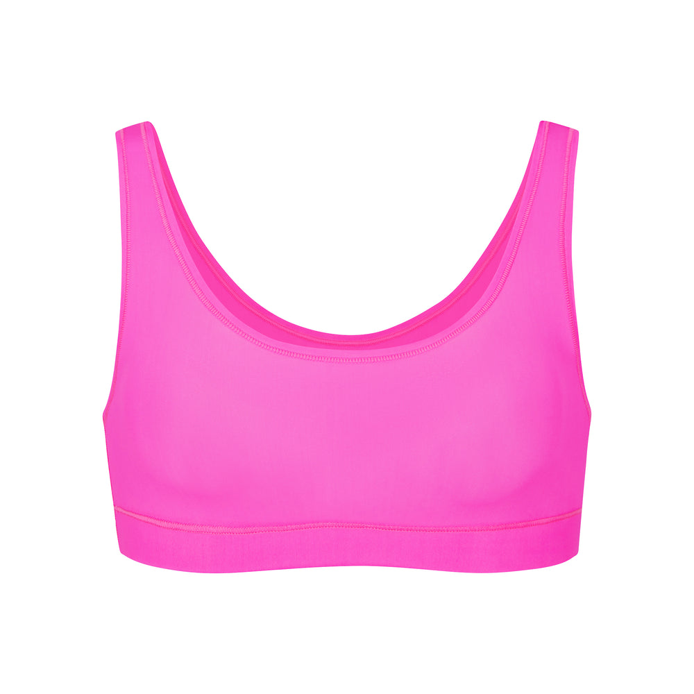 Skims JELLY SHEER SCOOP NECK Bralette Roze | ENQ-915604
