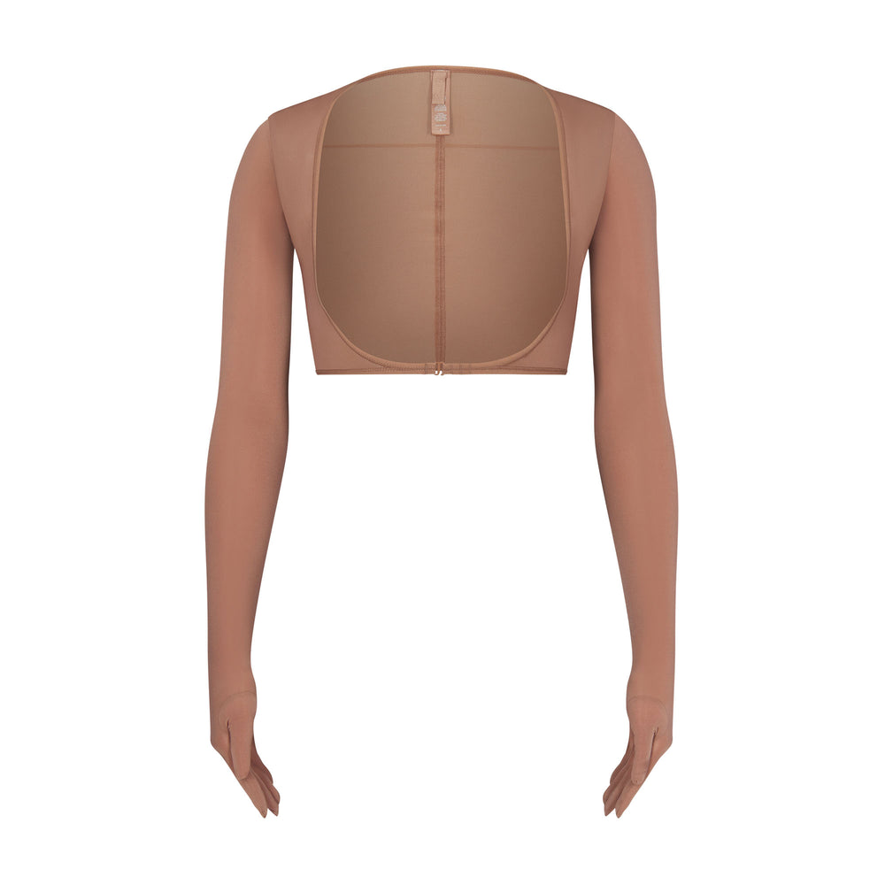 Skims JELLY SHEER SHOULDER SLEEVE Top Abrikoos | AWE-569418
