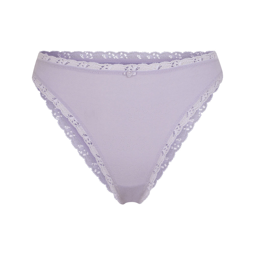 Skims LACE POINTELLE CHEEKY Brief Lavendel | BAT-265780