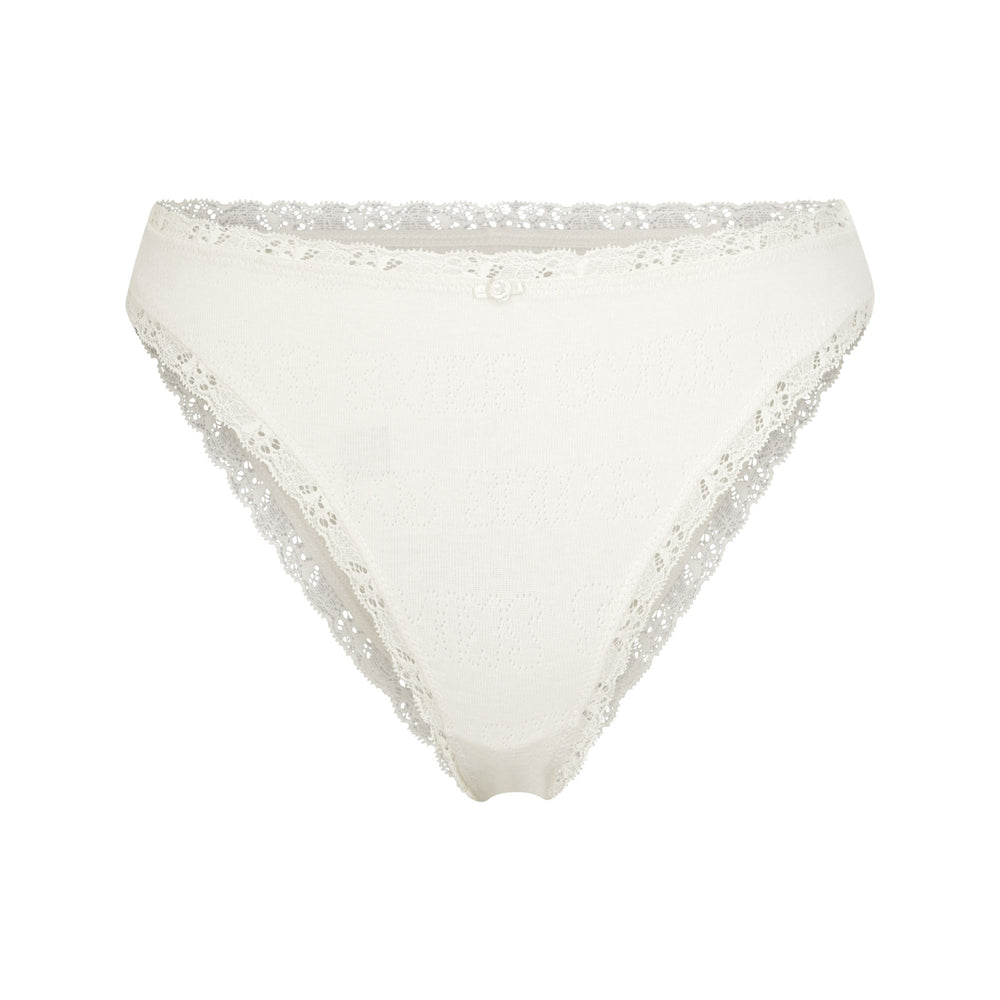 Skims LACE POINTELLE CHEEKY Brief Wit | NVM-097418