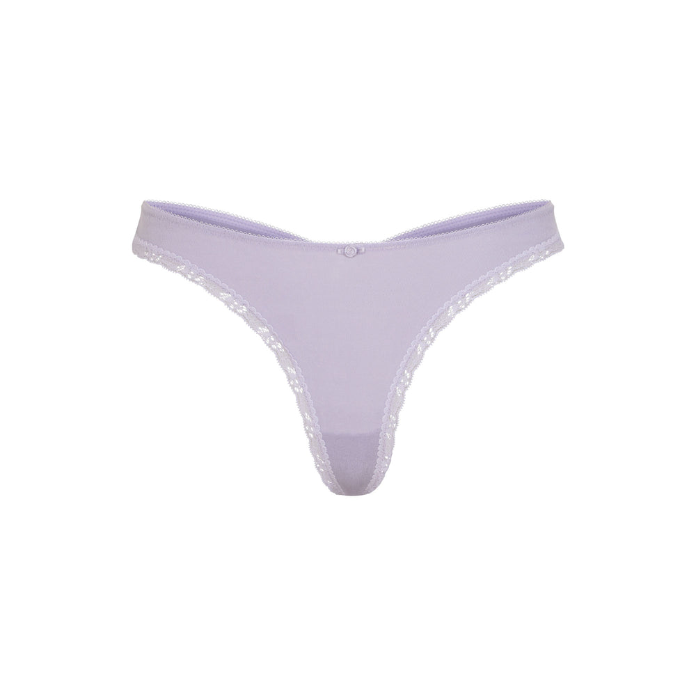 Skims LACE POINTELLE Thong Lavendel | NZY-961023