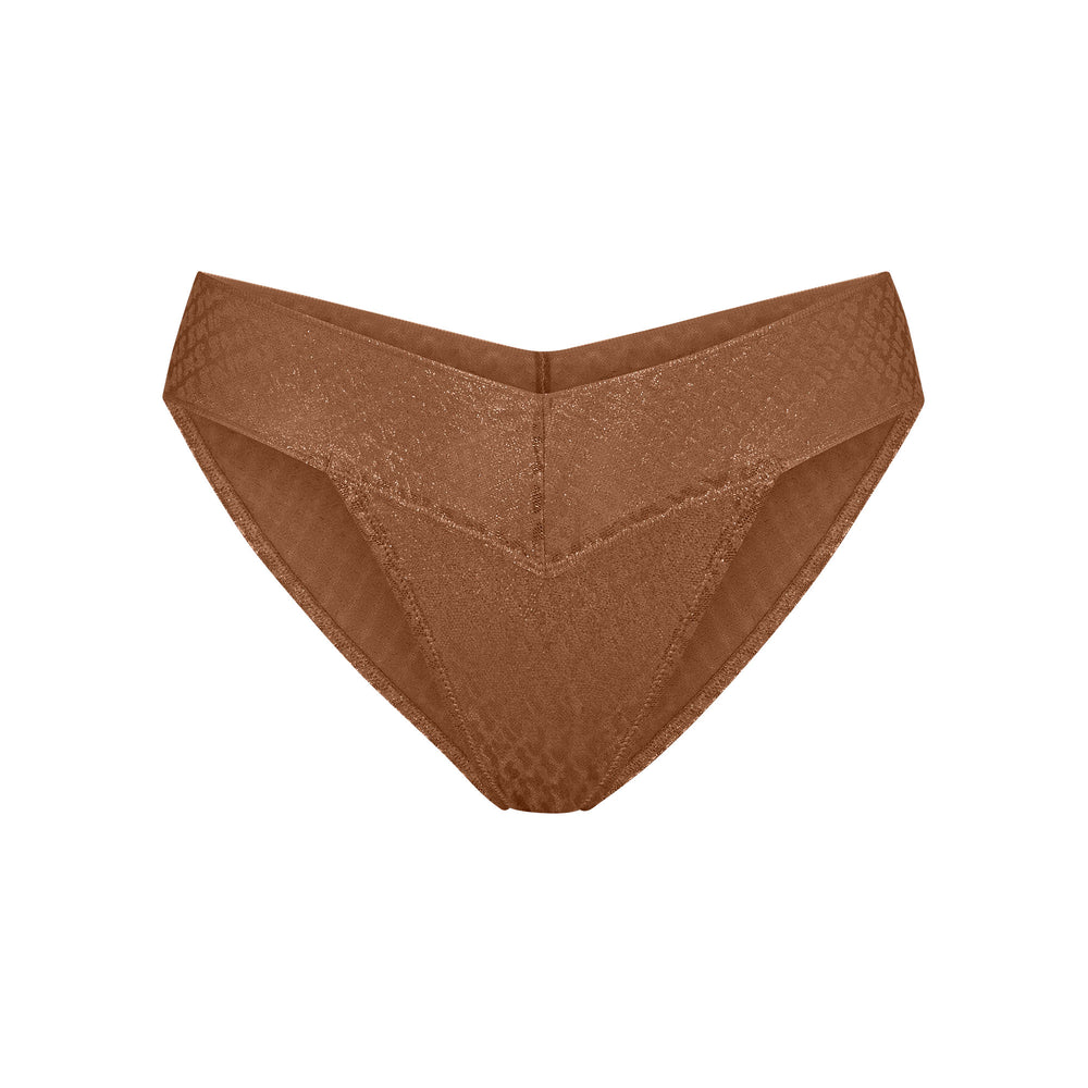 Skims LOGO MESH FOIL CHEEKY Brief Bruin | KYO-948157