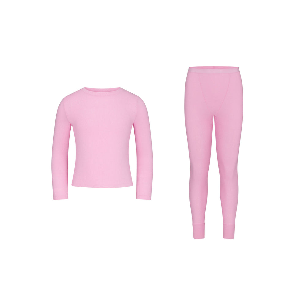 Skims LOGO POINTELLE SET Kinderen Roze | NJS-892536