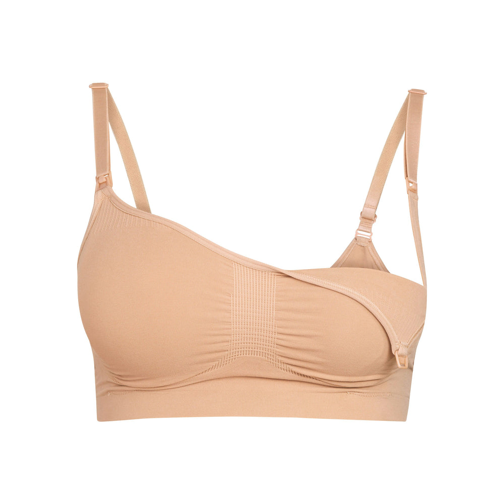 Skims MATERNITY NURSING SCULPTING BRA Maternity Shapewear Beige | IGK-902481