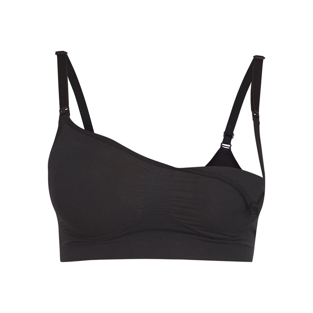 Skims MATERNITY NURSING SCULPTING BRA Maternity Shapewear Zwart | OIW-642089