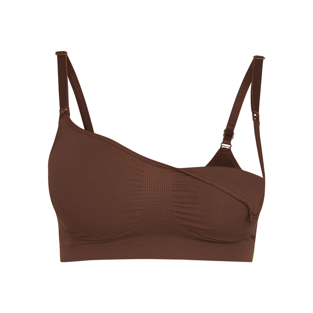 Skims MATERNITY NURSING SCULPTING BRA Maternity Shapewear Chocola | PYD-196453