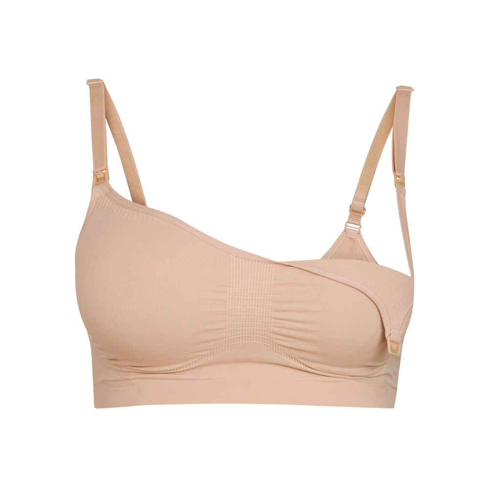 Skims MATERNITY NURSING SCULPTING BRA Maternity Shapewear Beige | UOZ-067385