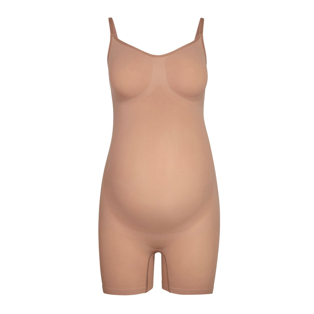 Skims MATERNITY SCULPTING BODYSUIT MID THIGH Maternity Shapewear Abrikoos | KJE-670241