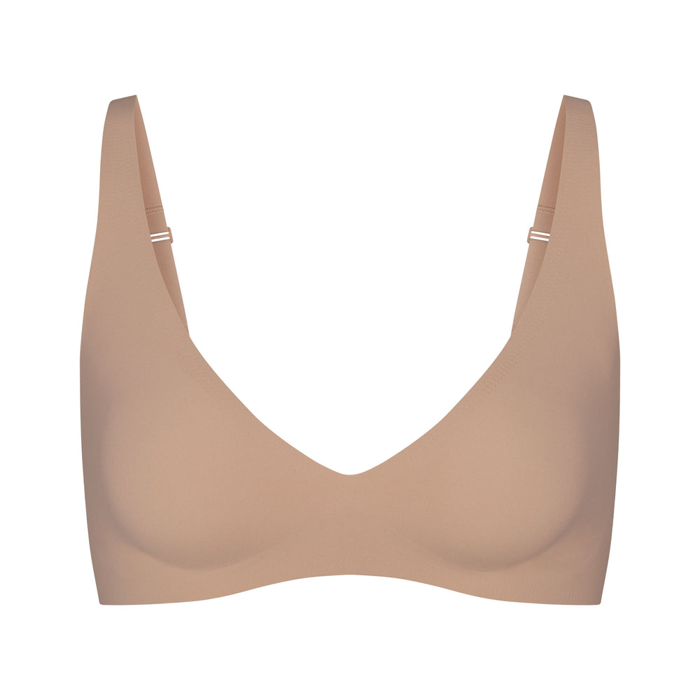 Skims NAKED Plunge Bra Beige | OYF-374521