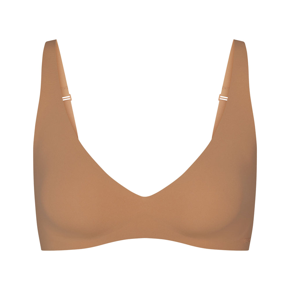Skims NAKED Plunge Bra Beige | TJA-289364