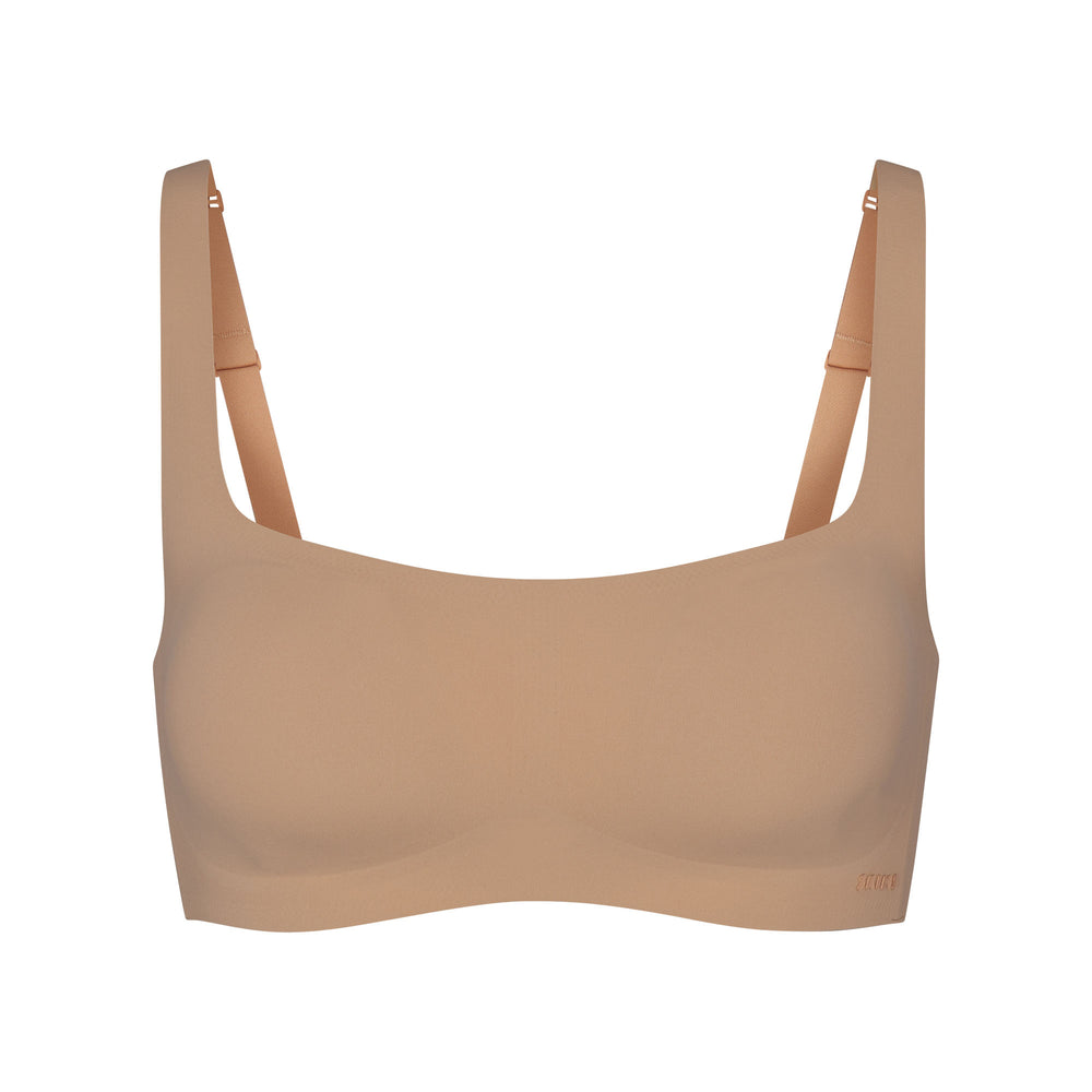 Skims NAKED Scoop Neck Bra Beige | HJM-053891