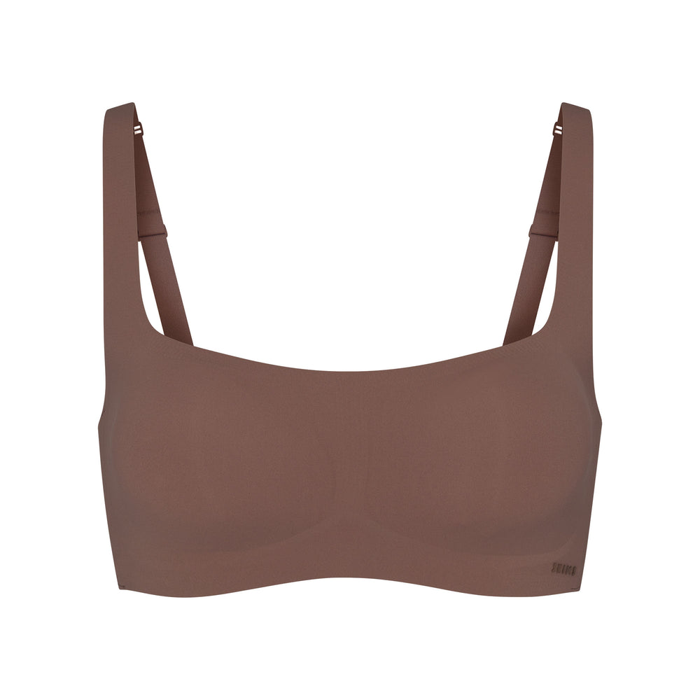 Skims NAKED Scoop Neck Bra Bruin | PYW-698701