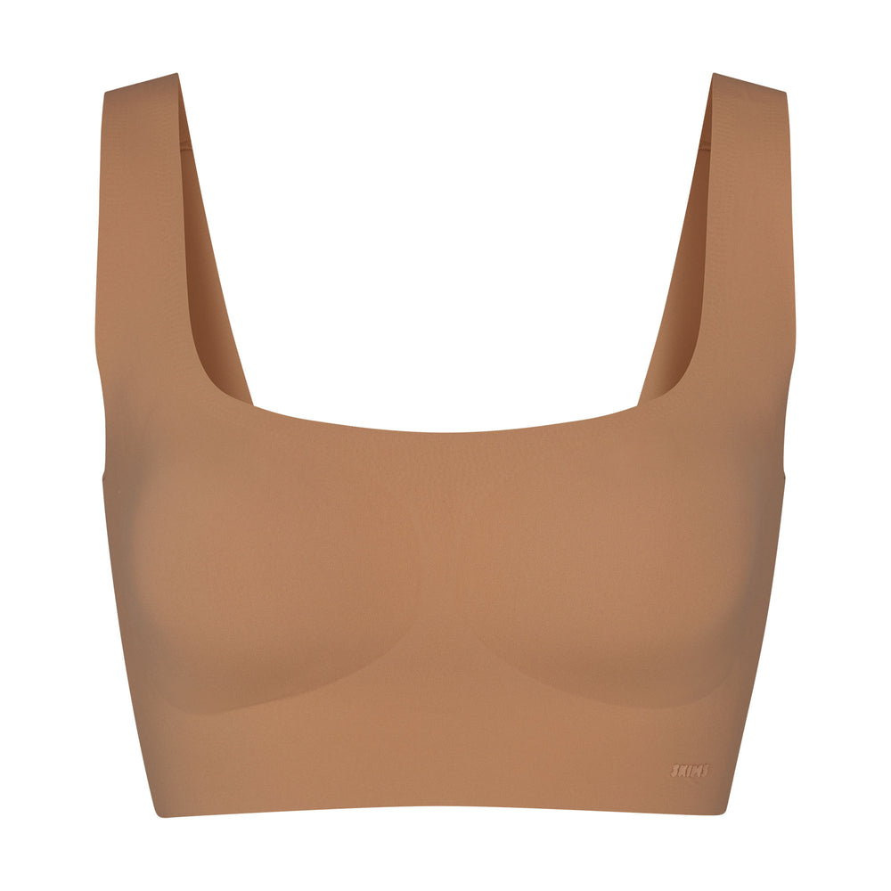 Skims NAKED TANK Scoop Neck Bra Beige | ASG-237815