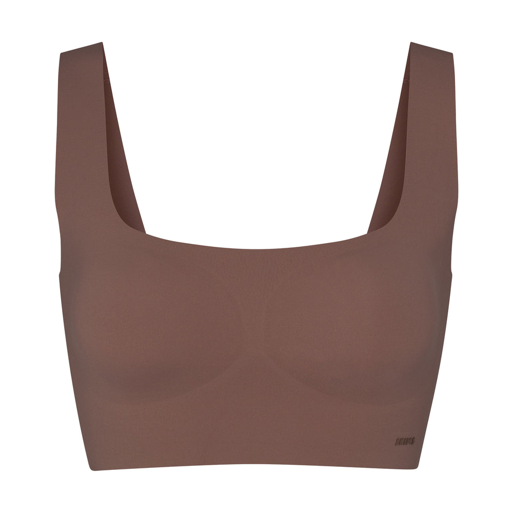 Skims NAKED TANK Scoop Neck Bra Bruin | DFL-476591