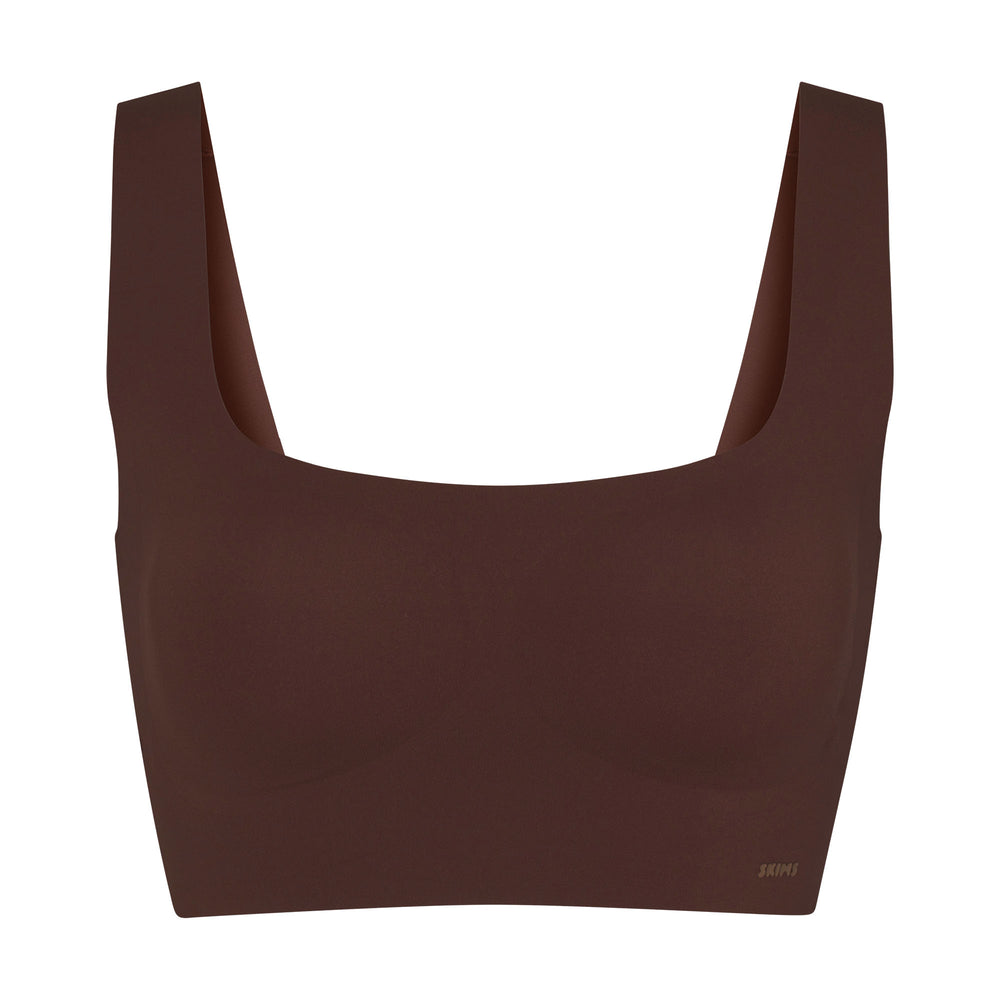 Skims NAKED TANK Scoop Neck Bra Chocola | XUV-957106