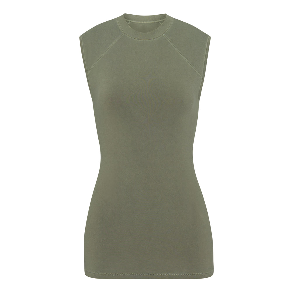 Skims NEW VINTAGE RAGLAN Tank Groen | ULD-684751