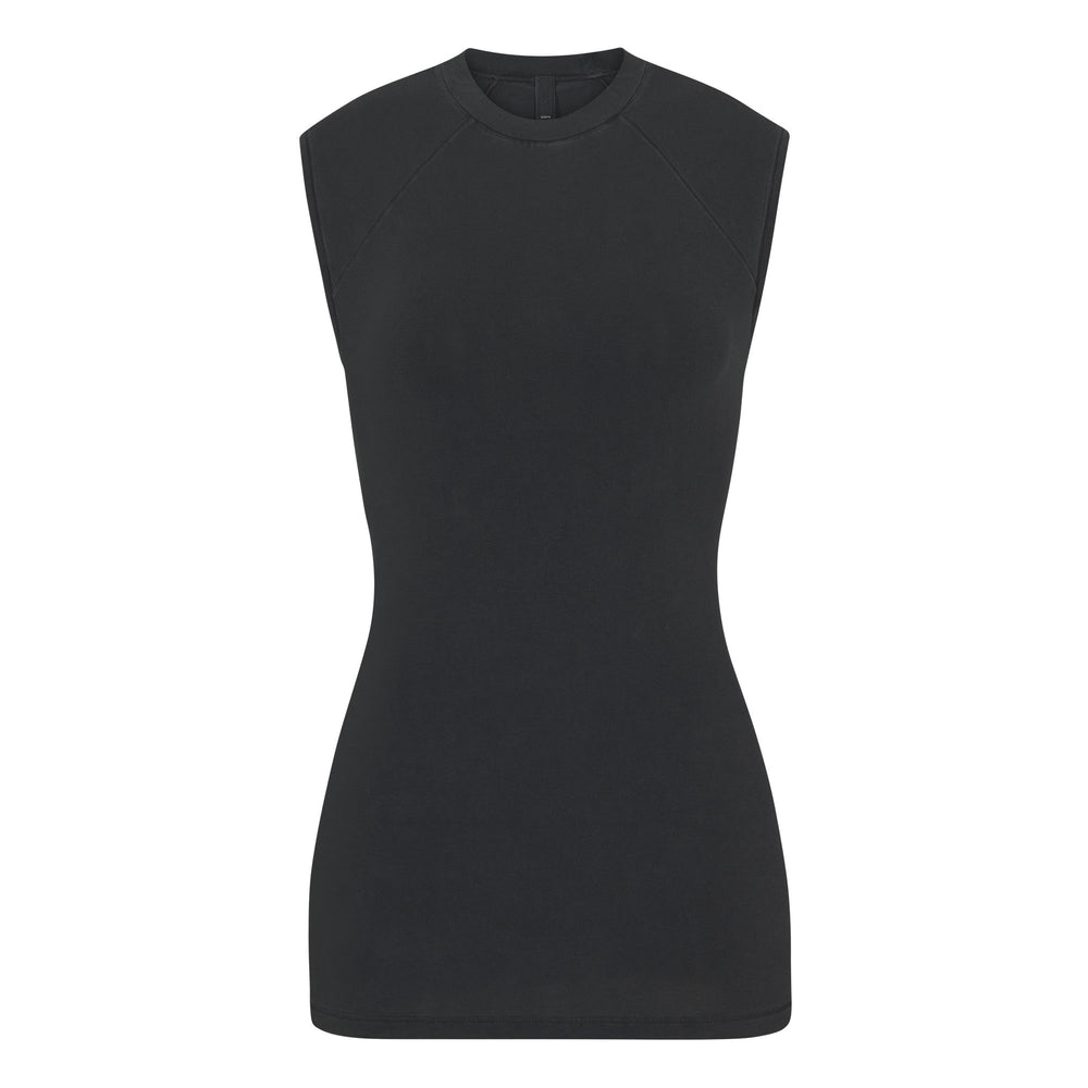 Skims NEW VINTAGE RAGLAN Tank Lichtturkoois Zwart | TGQ-841503