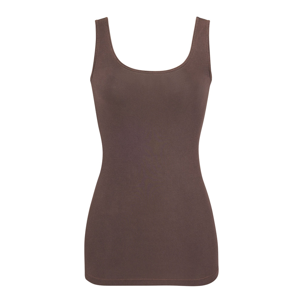 Skims NEW VINTAGE SCOOP NECK Tank Chocola | HDM-415980