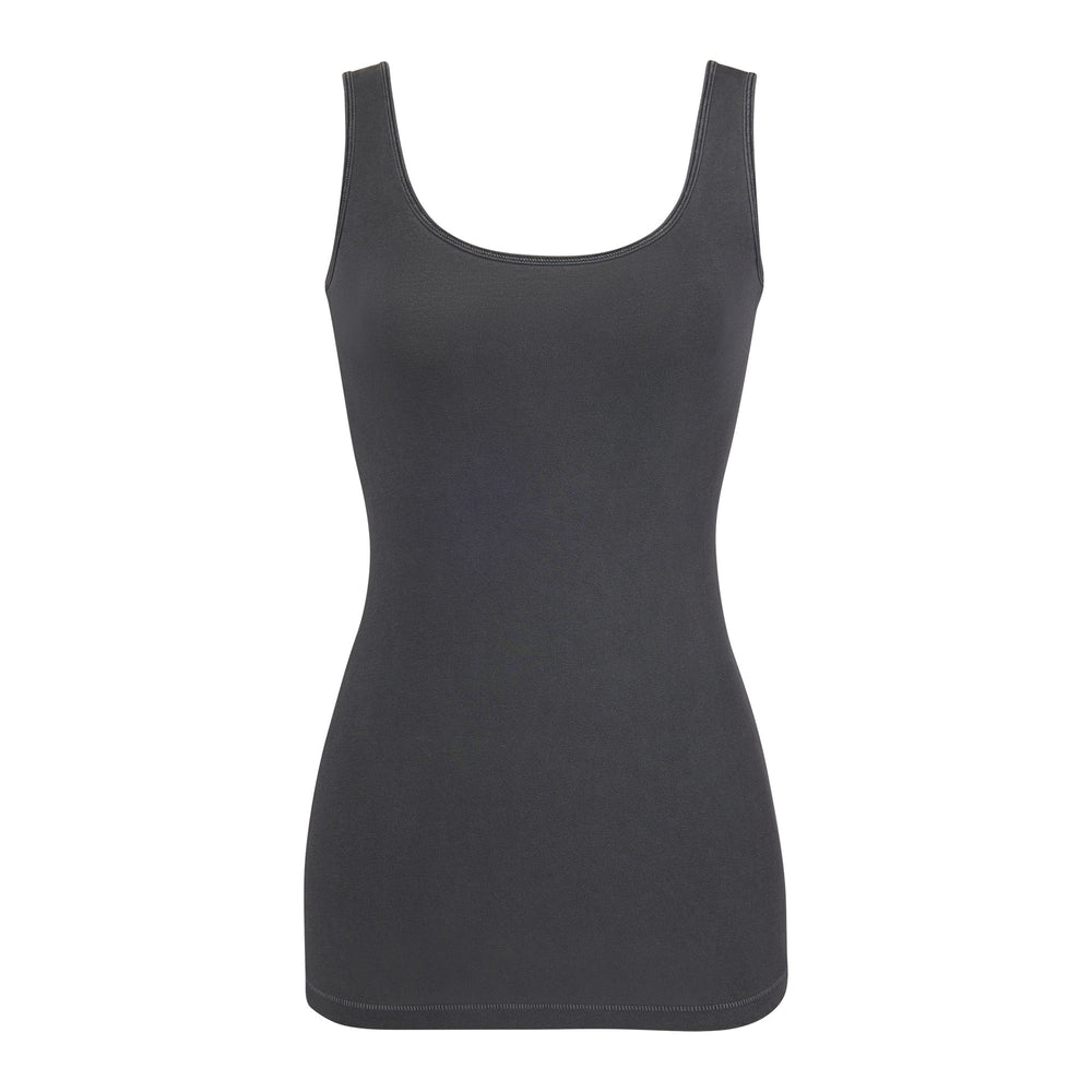 Skims NEW VINTAGE SCOOP NECK Tank Grijs | PQZ-127835
