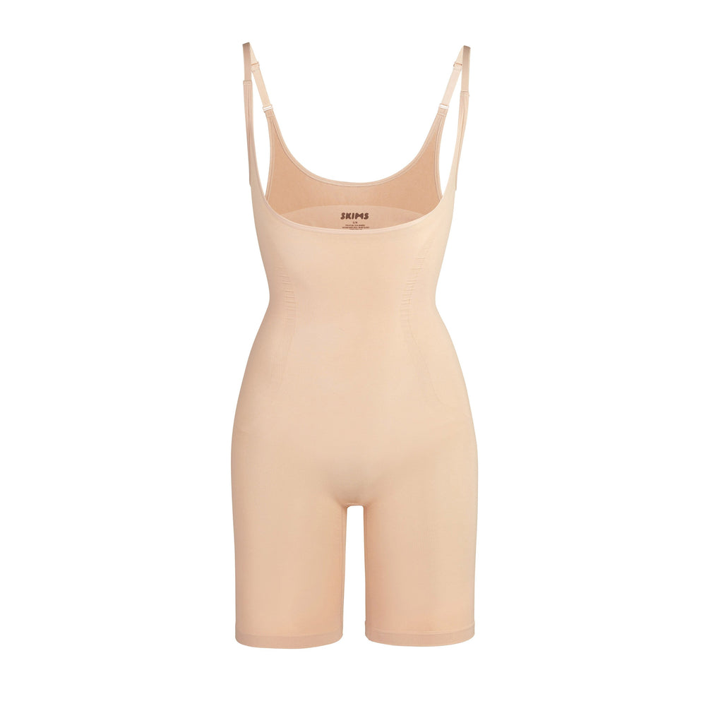Skims OPEN BUST BODYSUIT W. OPEN GUSSET Bodysuit Beige | BPT-639725