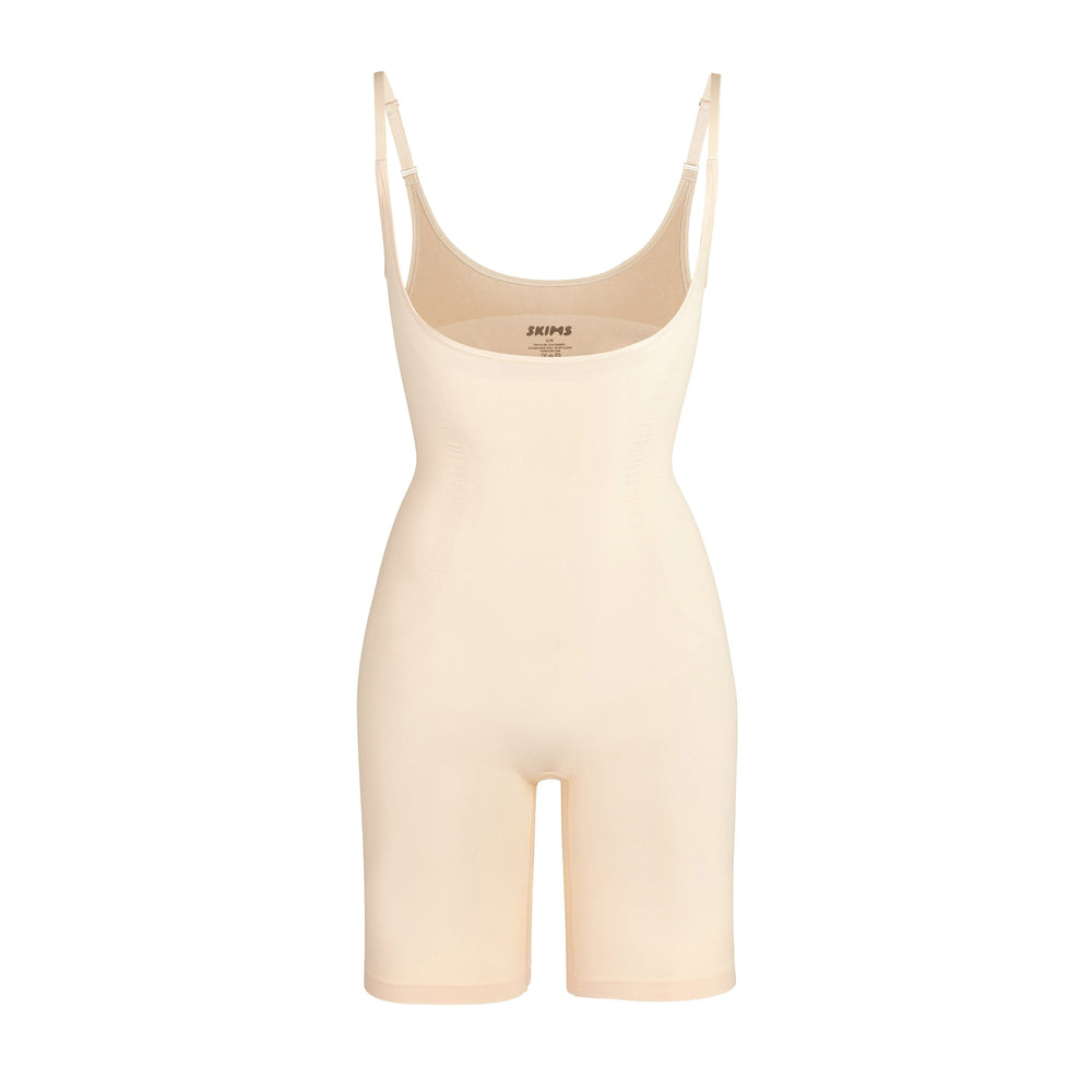 Skims OPEN BUST BODYSUIT W. OPEN GUSSET Bodysuit Bruin | BUX-643257