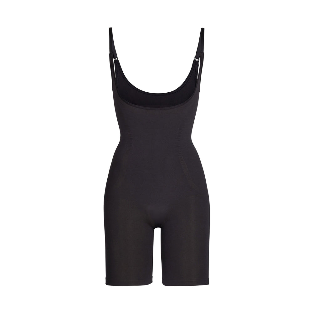 Skims OPEN BUST BODYSUIT W. OPEN GUSSET Bodysuit Zwart | RAH-452176