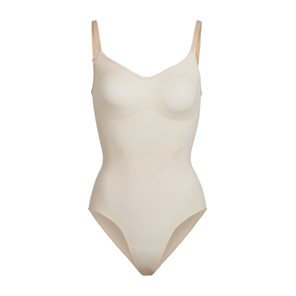 Skims SCULPTING BODYSUIT W. SNAPS Bodysuit Bruin | KMO-360915