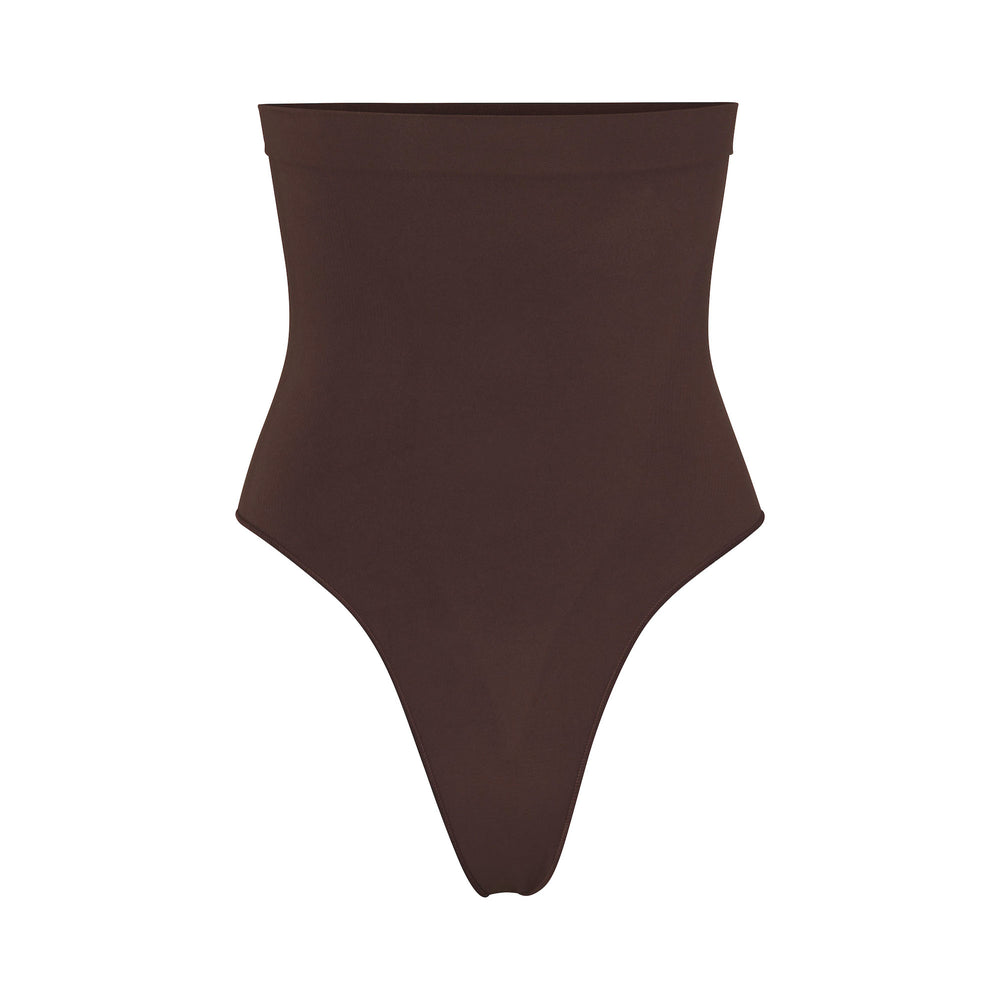 Skims SCULPTING HIGH WAIST Thong Chocola | ZFS-590432