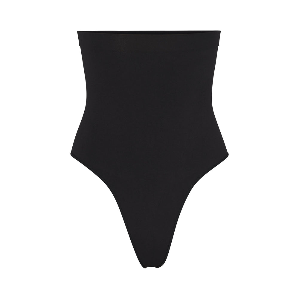 Skims SCULPTING HIGH WAIST Thong Zwart | KVO-216358