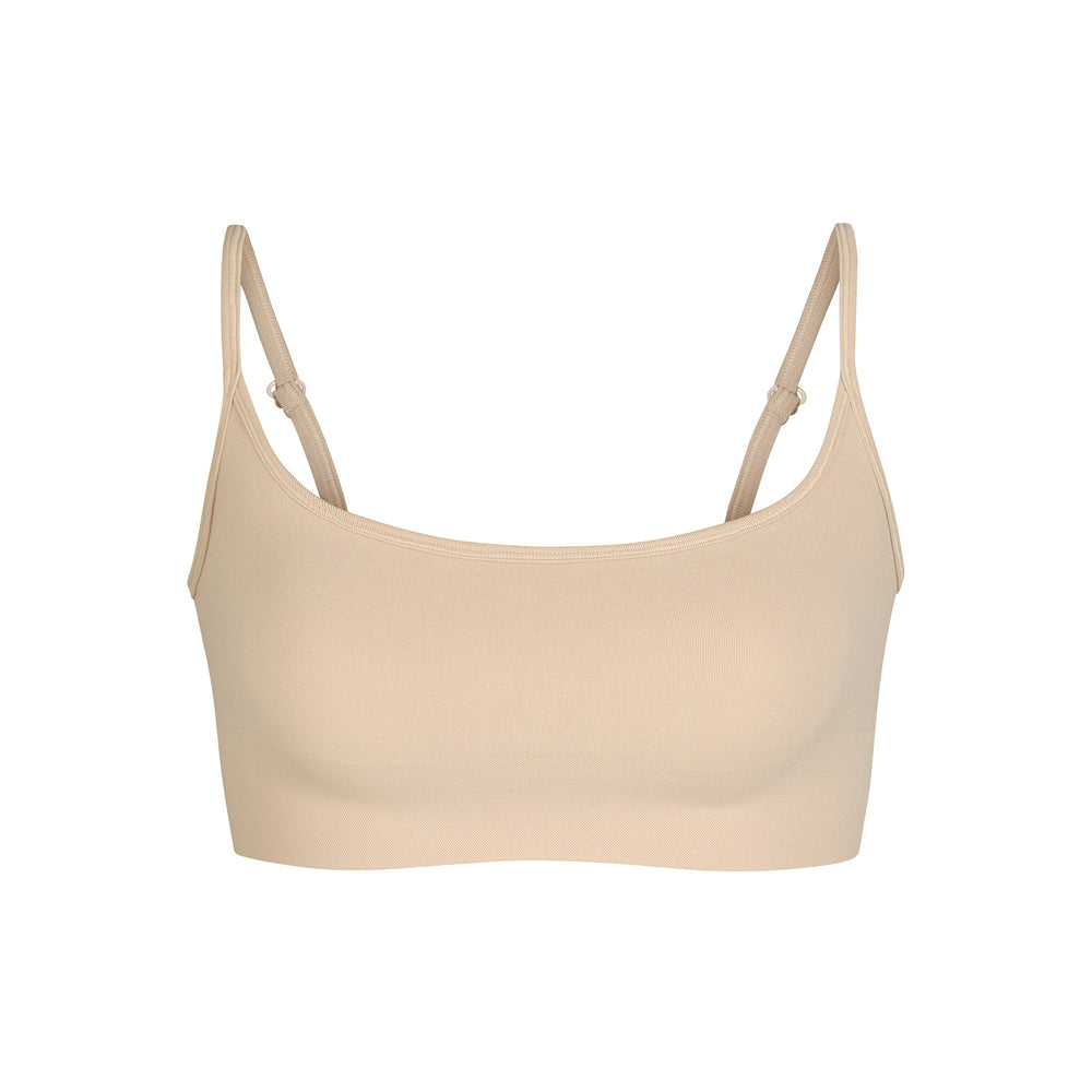 Skims SCULPTING SCOOP NECK Bralette Beige | KNA-015649