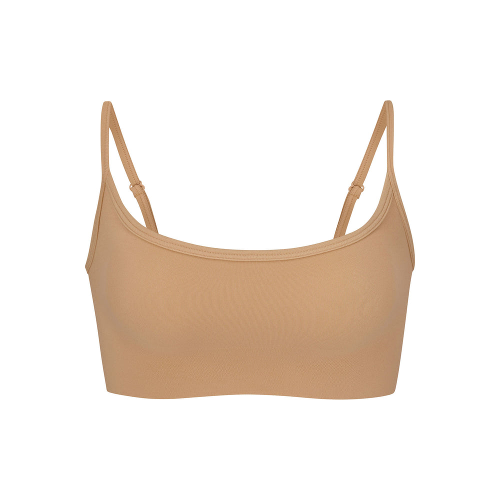 Skims SCULPTING SCOOP NECK Bralette Beige | TUW-764839